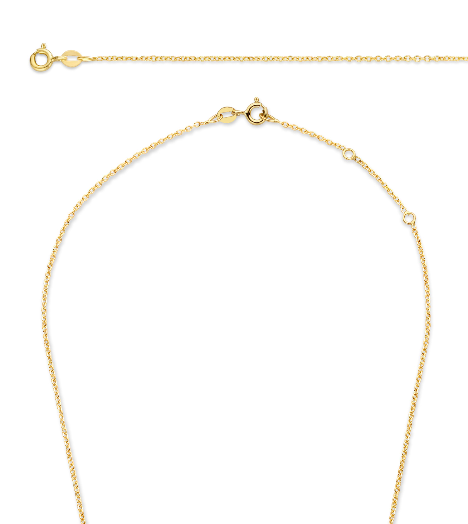 Kette Echtgold 0,8mm