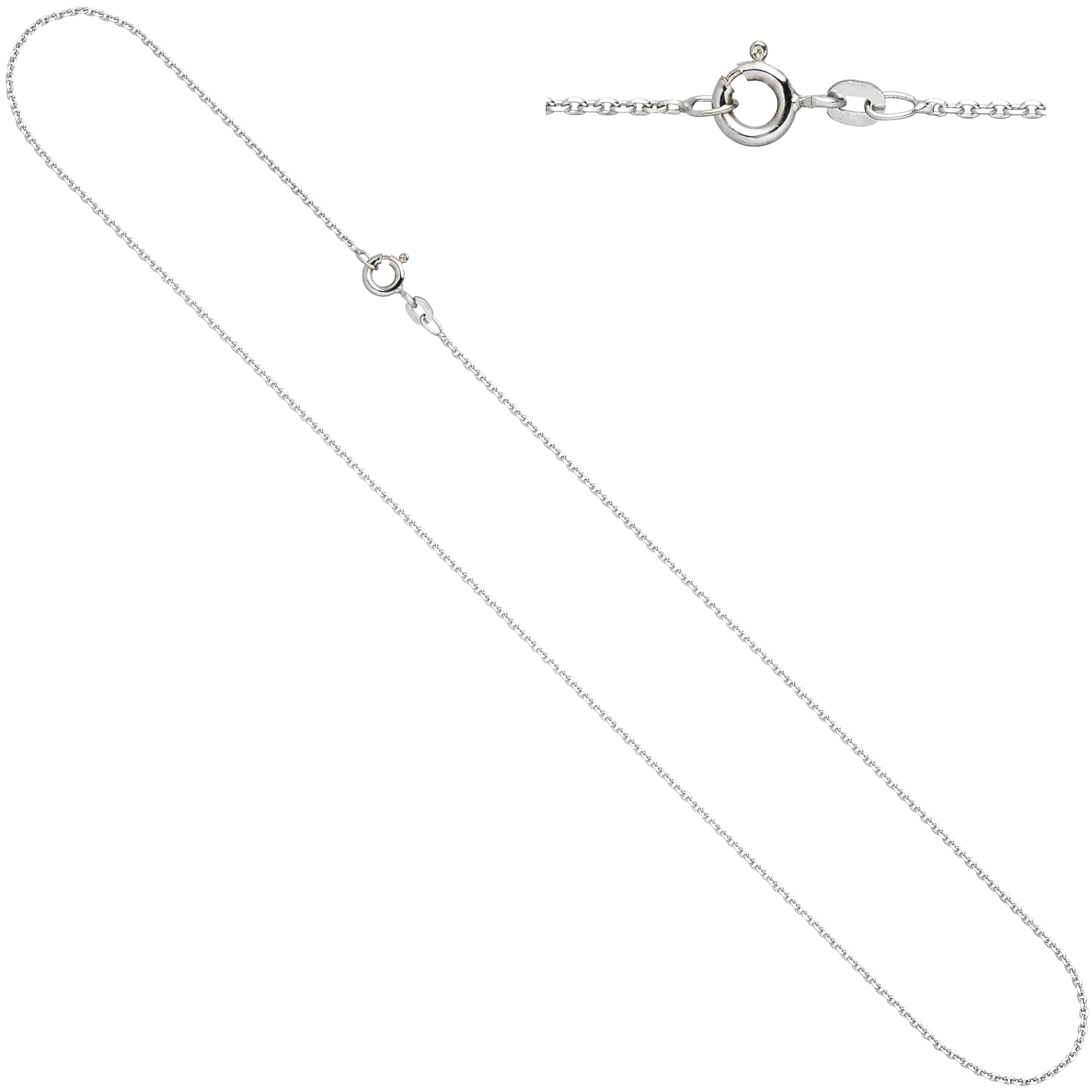 Kette Weißgold 1,3 mm Kette Weißgold 1,3 mm