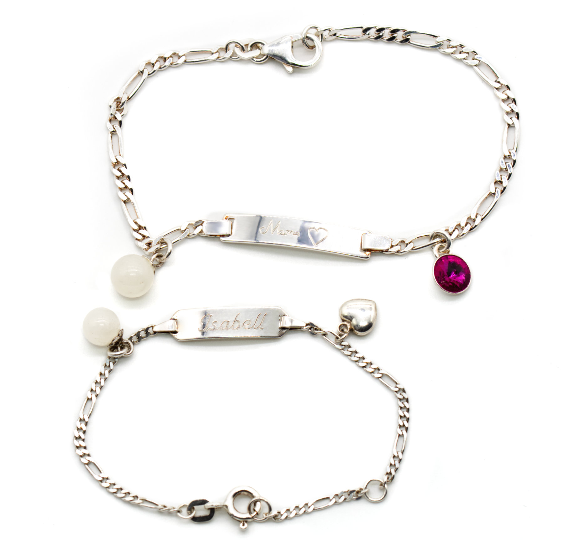 ID-Armband mit Muttermilchperle ID-Armband mit Muttermilchperle