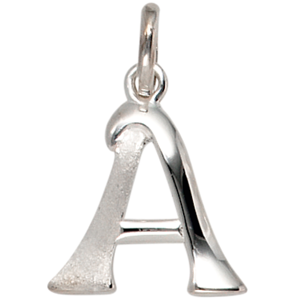 Buchstabenanhänger silber Buchstabenanhänger silber