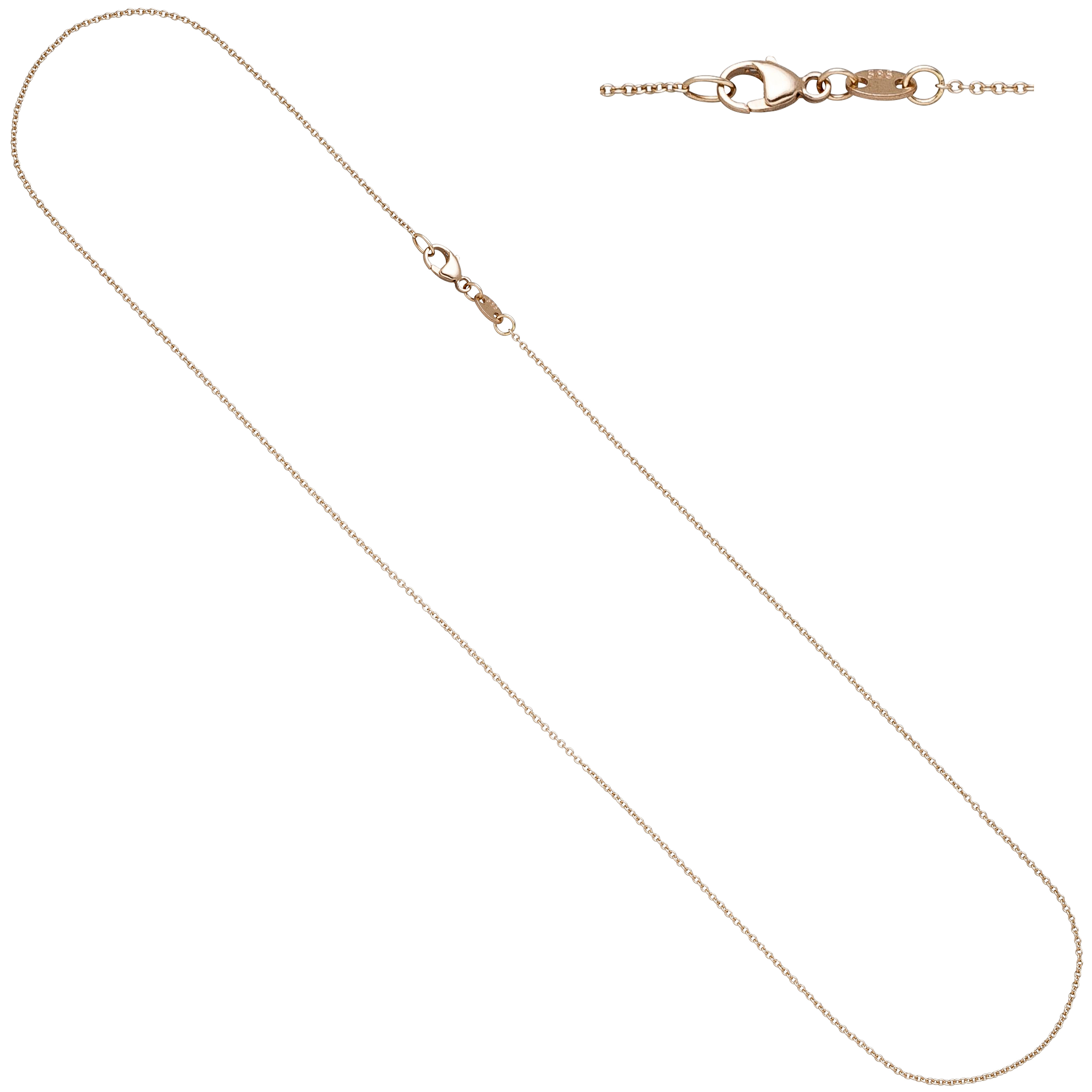 Kette Rotgold 1,0 mm