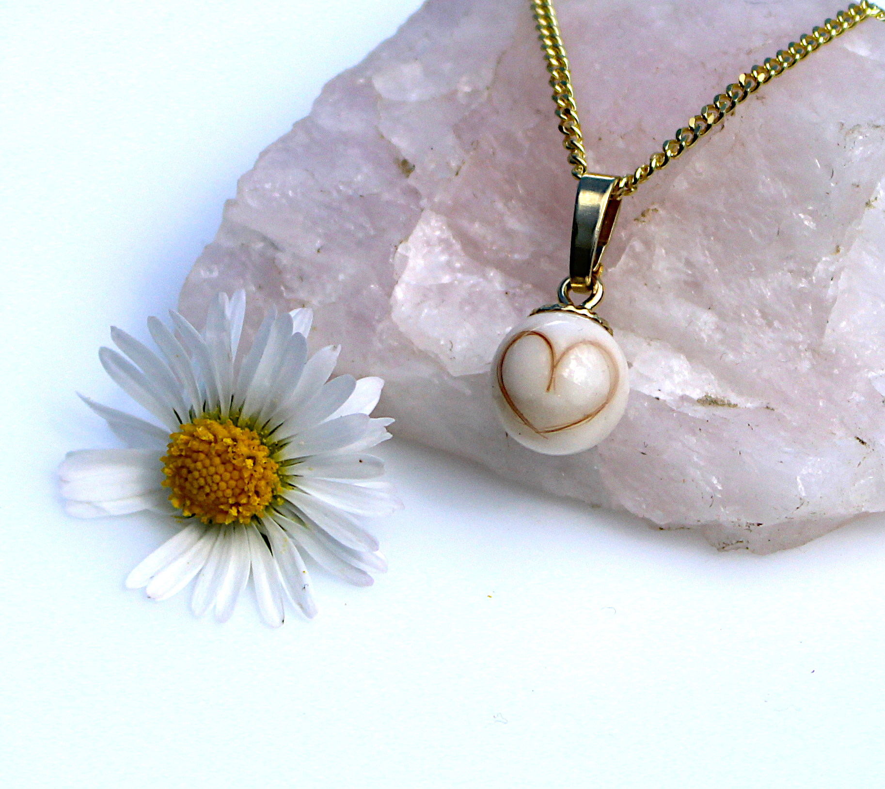 Perle 8 mm Echtgold