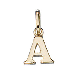 Buchstabenanhänger gold Buchstabenanhänger gold