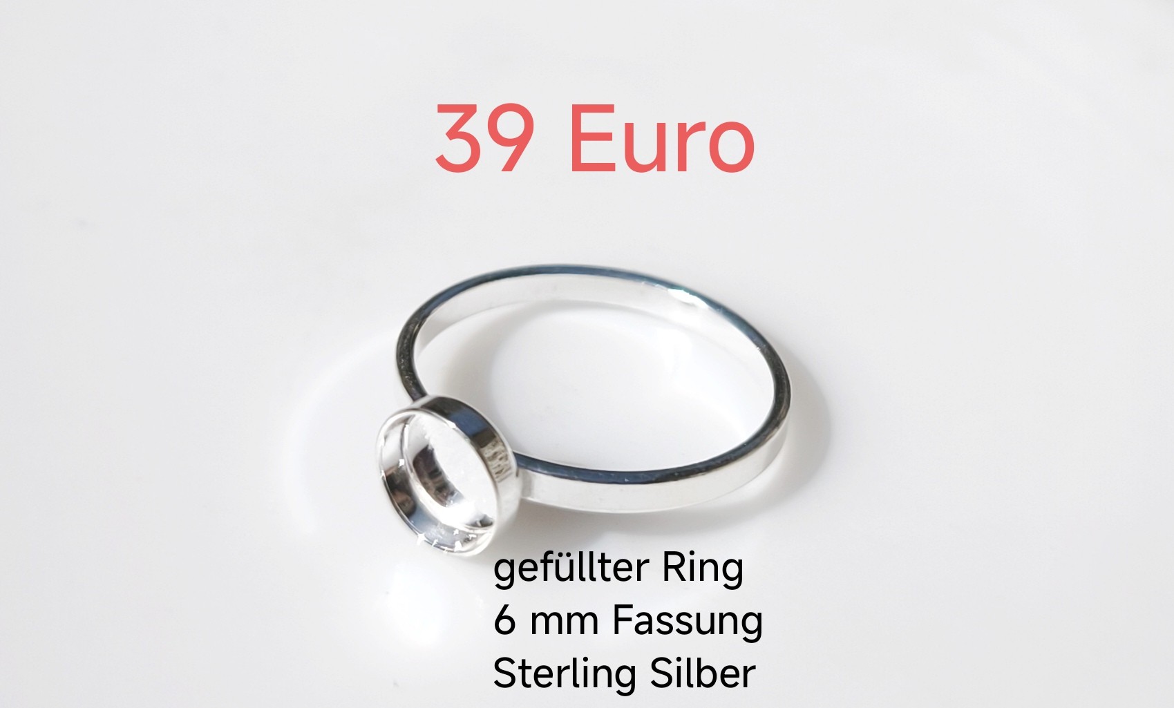 Ring gefüllt, 6 mm